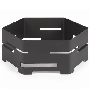 База нейтральная Honeycomb Medium D40,6См H15,2См, шестиугольная, сталь, цвет черный Sm134 – купить в Санкт-Петербурге по цене завода
