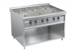 Купить плита газовая вулкан-heidebrenner прг-iiа-6м standart арт.823109 серия 900 – цена от завода, доставка до двери | RuOborudovanie.ru