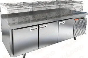 Стол с охлаждающим шкафом Hicold Gn111/Tn Lt – купить по цене завода
