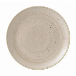 Купить тарелка мелкая 26см, без борта, stonecast, цвет nutmeg cream snmsev101 – цена от завода, доставка до двери | RuOborudovanie.ru