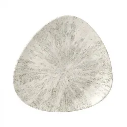 Купить тарелка мелкая треугольная 26,5см, без борта, цвет stone agate grey, studio prints stagtr101 – цена от завода, доставка до двери | RuOborudovanie.ru