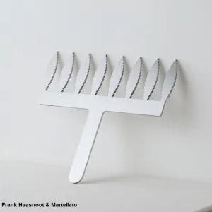 Трафарет для декора "Feather Comb" H6См, нерж.сталь, дизайн - Frank Haasnoot 20Fh02S – купить по цене завода