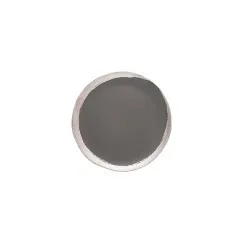 Купить тарелка мелкая 20см h1,5см, керамика, цвет anthracite, reflets d'argent 963595 – цена от завода, доставка до двери | RuOborudovanie.ru