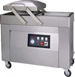 Купить упаковщик hvc-410s/2b-g (dzq-410/2sb) (нерж., газ) вакуумный напольный hualian – цена от завода, доставка до двери | RuOborudovanie.ru