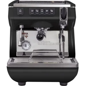 Кофемашина Appia Life 1gr V 220V black+high groups автоматическая Nuova Simonelli – купить в Санкт-Петербурге по цене завода