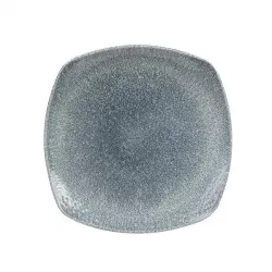 Купить тарелка мелкая квадратная 21,5см, цвет raku topaz blue, studio prints rktbsp91 – цена от завода, доставка до двери | RuOborudovanie.ru