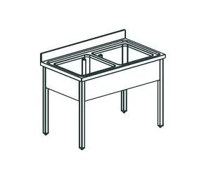 Ванна котломоечная Apach L2P217-85 – купить в Санкт-Петербурге по цене завода