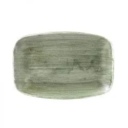 Купить блюдо прямоугольное chefs 30х19,9см, без борта, stonecast patina, цвет burnished green pabgobl41 – цена от завода, доставка до двери | RuOborudovanie.ru