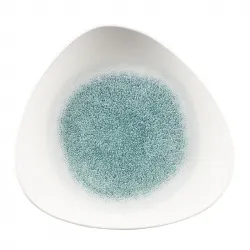Купить тарелка мелкая треугольная 26,5см, без борта, цвет raku jade green, studio prints rkjgtr101 – цена от завода, доставка до двери | RuOborudovanie.ru