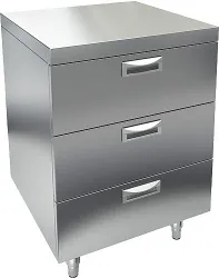 Купить модуль барный hicold нбмт 3-6/6 закрытый с тремя ящиками, 600х600х850мм в Санкт-Петербурге – цена завода, доставка до двери | RuOborudovanie.ru