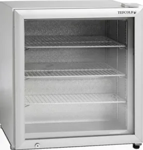 Шкаф морозильный Tefcold Uf100G на 88л барный со стеклом – купить по цене завода
