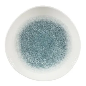 Тарелка мелкая "ВОЛНА" 28,6СМ, без борта, цвет Raku Jade Green, Studio Prints Rkjgog111 – купить по цене завода
