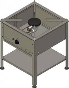 Плита-табурет Вулкан-Heidebrenner GK1000 арт.8199 – купить в Санкт-Петербурге по цене завода