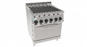 Плита 4 конфорочная 900 серии Tecnoinox Pfc8Ve9 316124 – купить по цене завода