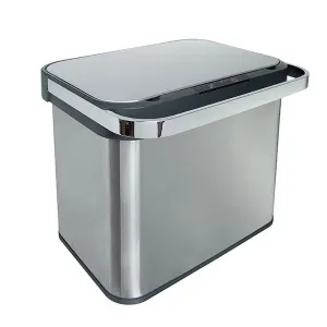 Ведро для раздельного сбора мусора, сенсорное, 2 емкости, FoodAtlas JAH-8884, 18л (9+9) – купить по цене завода