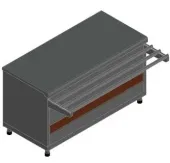 Купить прилавок abat пгн-70км-03 арт.21000802118 кашир. для горячих напитков нейтр.стол (без полок) в Санкт-Петербурге – цена завода, доставка до двери | RuOborudovanie.ru