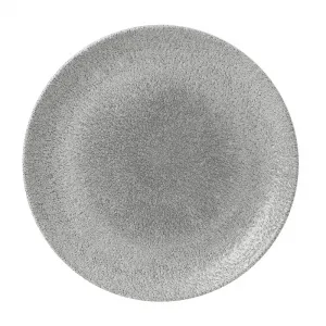 Тарелка мелкая 28,8СМ, без борта, цвет Raku Jasper Grey, Studio Prints Rkgjev111 – купить по цене завода