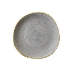 Тарелка мелкая "ВОЛНА" 21СМ, без борта, Stonecast, цвет Peppercorn Grey Spgsog81 – купить в RuOborudovanie.ru с доставкой до двери Купить тарелка мелкая "волна" 21см, без борта, stonecast, цвет peppercorn grey spgsog81 – цена от завода, доставка до двери | RuOborudovanie.ru