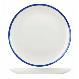 Тарелка мелкая 28,8СМ, без борта, Retro Blue Whbbev111 – купить по цене завода