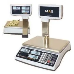 Купить весы электронные торговые со стойкой mas mr1-06p в Санкт-Петербурге – цена завода, доставка до двери | RuOborudovanie.ru