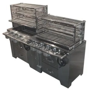 Мангал угольный Grill Master УММ/2 (Robata L2000) 11310 многофункциональный – купить в Санкт-Петербурге по цене завода