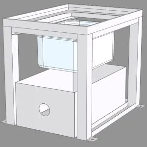 Подставка под картофелечистку МОК-150М и МОК-300М ТТМ ПМОК-1 – купить в Санкт-Петербурге по цене завода
