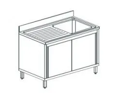 Купить ванна моечная apach chef line ls146-54lwsd – цена от завода, доставка до двери | RuOborudovanie.ru