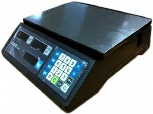 Весы торговые Cas ER-JR-15CB Black Body (15кг,5г) электронные – купить по цене завода