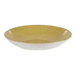 Тарелка глубокая 31СМ 2,4Л, без борта, Stonecast, цвет Mustard Seed Yellow Smssplc21 – купить в RuOborudovanie.ru с доставкой до двери Купить тарелка глубокая 31см 2,4л, без борта, stonecast, цвет mustard seed yellow smssplc21 – цена от завода, доставка до двери | RuOborudovanie.ru