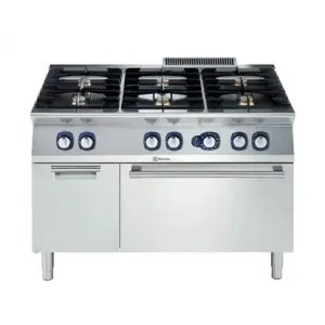 Плита 6 конфорочная 700 серии Electrolux E7GCGL6C10 371005 ГАЗ – купить по цене завода