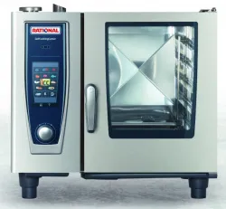 Купить пароконвектомат rational selfcooking center® scc61 электрический с вместимостью 6*gn1/1 – цена от завода, доставка до двери | RuOborudovanie.ru