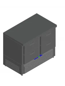 Стол с охлаждающим шкафом Hicold Sne 22/Tn O – купить в Санкт-Петербурге по цене завода