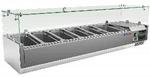 Витрина холодильная настольная Cooleq Vrx 2000/380 – купить в Санкт-Петербурге по цене завода