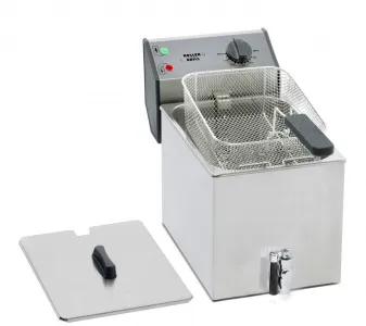 Фритюрница Roller Grill FD 80 R (1х8л) электр. 3,6кВт с1 краном для слива масла – купить в Санкт-Петербурге по цене завода