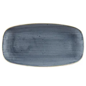 Блюдо прямоугольное Chefs 35,5Х18,9СМ, без борта, Stonecast, цвет Blueberry Sbbsxo141 – купить по цене завода