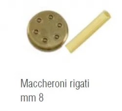 Пресс-форма Sirman Maccheroni Rigati 8 ММ для аппарата Sirman Sinfonia 28184077 – купить в Санкт-Петербурге с доставкой Пресс-форма Sirman Maccheroni Rigati 8 ММ для аппарата Sirman Sinfonia 28184077