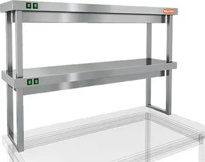 Полка тепловая Hicold TP2-13/3 двухярусная настольная (1300х300х800мм) – купить в Санкт-Петербурге по цене завода
