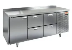 Купить стол охлаждаемый hicold gn 122/tn (-2+10), 1 дверь, 4 ящ, 1835х700х850 – цена от завода, доставка до двери | RuOborudovanie.ru