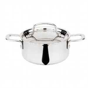 Кастрюля нержавеющая сталь с крышкой 0,7Л D12См Paderno 12509-12 – купить в Санкт-Петербурге по цене завода