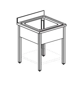 Ванна моечная Apach Chef Line Ls117-65Sh – купить по цене завода