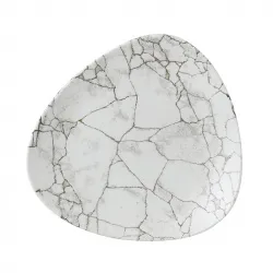 Купить тарелка мелкая треугольная 26,5см, без борта, цвет kintsugi agate grey, studio prints ktagtr101 – цена от завода, доставка до двери | RuOborudovanie.ru