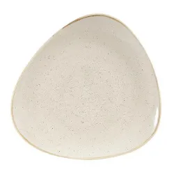 Тарелка мелкая треугольная 26,5СМ, без борта, Stonecast, цвет Nutmeg Cream Snmstr101 – купить в RuOborudovanie.ru с доставкой до двери Купить тарелка мелкая треугольная 26,5см, без борта, stonecast, цвет nutmeg cream snmstr101 – цена от завода, доставка до двери | RuOborudovanie.ru