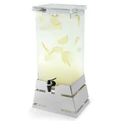 Диспенсер для сока Rosseto Beverage Ld139, 15,1л 29,6Х21,1см H59,7см, сталь/акрил – купить в RuOborudovanie.ru с доставкой до двери Купить диспенсер для сока rosseto beverage ld139, 15,1л 29,6х21,1см h59,7см, сталь/акрил – цена от завода, доставка до двери | RuOborudovanie.ru