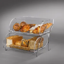 Этажерка Bakery 2-х ярусная для выпечки, 40,6х45,7см H35,6см, акрил/сталь Bak2937 – купить в RuOborudovanie.ru с доставкой до двери Купить этажерка bakery 2-х ярусная для выпечки, 40,6х45,7см h35,6см, акрил/сталь bak2937 – цена от завода, доставка до двери | RuOborudovanie.ru