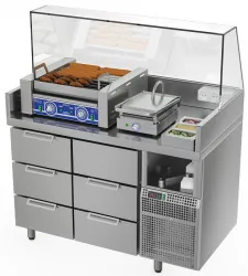 Станция для бургеров и хот-догов Атеси Бавария БХС-1235.700-02 арт.313751 – купить в Санкт-Петербурге с доставкой Купить станция для бургеров и хот-догов атеси бавария бхс-1235.700-02 арт.313751 в Санкт-Петербурге – цена завода, доставка до двери | RuOborudovanie.ru