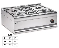 Купить мармит настольный 6*gn1/4 + 3*gn1/6 lincat bm7cfl в Санкт-Петербурге – цена завода, доставка до двери | RuOborudovanie.ru