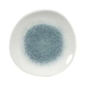 Тарелка мелкая "ВОЛНА" 21СМ, без борта, цвет Raku Jade Green, Studio Prints Rkjgog81 – купить по цене завода