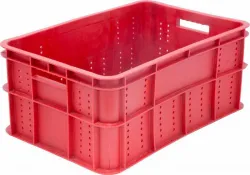 Купить ящик 600х400х250(260) мм перфорированные бока сплошное дно, колбасный, пэнд [як-253] в Санкт-Петербурге – цена завода, доставка до двери | RuOborudovanie.ru