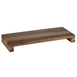 Купить подиум деревянный "поднос" 39,6х16см h4см buffetscape wood zcawmrpb1 – цена от завода, доставка до двери | RuOborudovanie.ru
