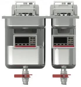 Фритюрница Fri Fri Vision Built-in522(MB52255) с 2 ванной 2x12.5-14.5л электрическая встраиваемая – купить по цене завода
